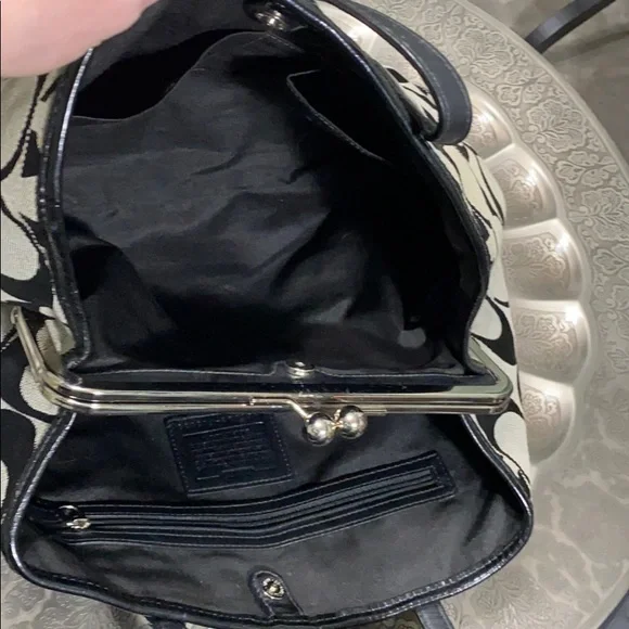 Black Coach Purse - Picture 10 of 14